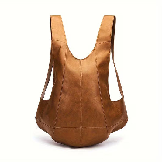 MAJUE Women's Anti-Theft Motorcycle-Themed Backpack - Heavy-Duty & Travel with Slim Thieves-Proof Pockets, Zipper Closure, Fixed Straps - Casual Minimalist for Women ()