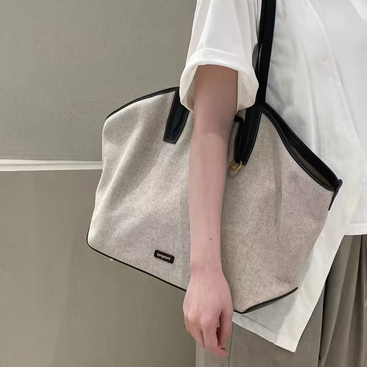 Vacation Series Hemp Tote Bags Handbag