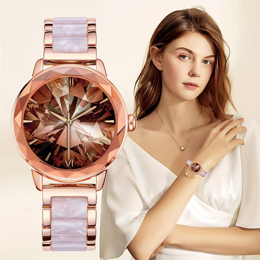 Smart Watch for Women-supports Wireless Calls and Message Reminders, Female Menstrual Cycle and Sleep Monitoring, Yoga, Calories, Pedometer, Fitness Tracker, for Android and iPhone, Is a Perfect Holiday Gift for Women!