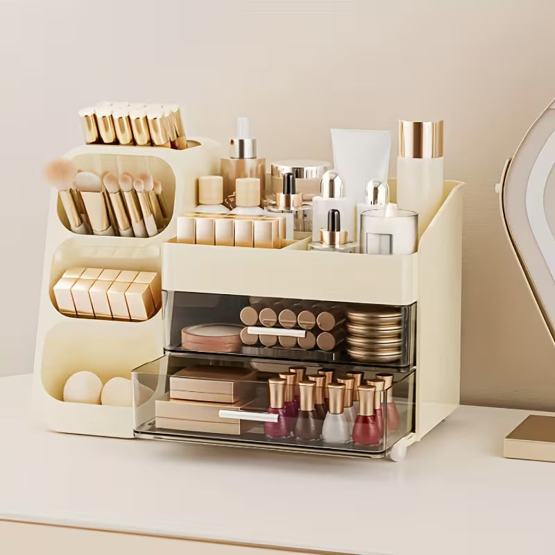 Makeup Organizer for Vanity with Drawers