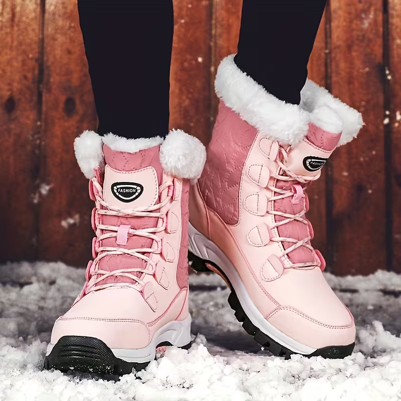 Ladies' High Top Outdoor Snow Boots