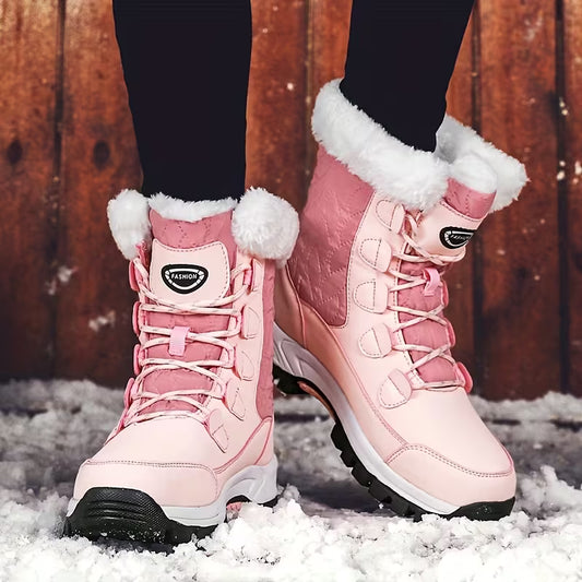 Ladies' High Top Outdoor Snow Boots