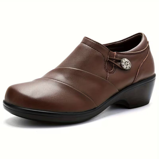 Women's Slip-On Thick Platform Loafers